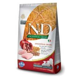 N&D Ancestral Grain Puppy Chicken Pomegranate Velikost balení: 12 kg