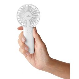 Ruční mini ventilátor Nedis FNHH1WT