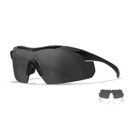 WILEY X brýle střelecké WX VAPOR sada 2 skla ČERNÝ rám