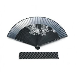 Japonský vějíř Black Dragon III, 22 cm