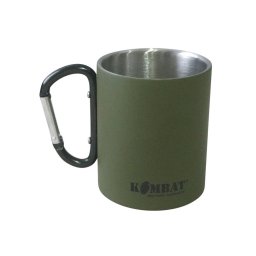 KOMBAT hrnek CARABINER dvoustěnný ZELENÝ