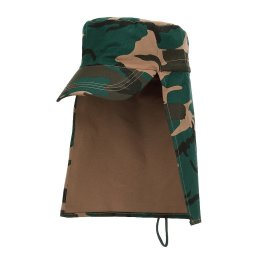 FOSTEX čepice s kšiltem LEGION s ochranou krku WOODLAND