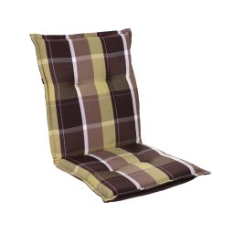 Blumfeldt Prato, čalouněná podložka, podložka na židli, podložka na nižší polohovací křeslo, na zahradní židli, polyester, 50 x 100 x 8 cm
