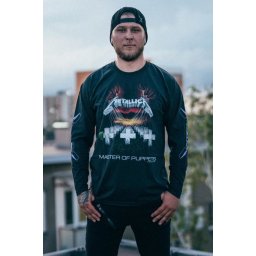 tričko pánské s dlouhým rukávem Metallica - MOP - Black - RTMTLLSBMAS