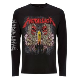 tričko pánské s dlouhým rukávem Metallica - Sanitarium - Black - RTMTLLSBSAN