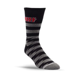 ponožky PERRI´S SOCK - KISS - STRIPE - HARCOAL MIX - KSA302-036