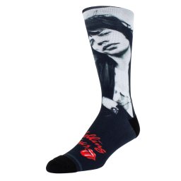 ponožky THE ROLLING STONES - MICK ON THE WALL - BLACK - PERRI´S SOCKS - RSB301-001