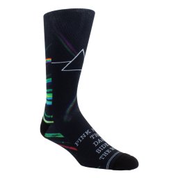 ponožky PINK FLOYD - DYE SUBLIMATION CREW - BLACK - PERRI´S SOCKS - PFA307-001