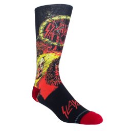 ponožky SLAYER - DYE SUB CREW - BLACK - PERRI´S SOCKS - SLB303-001