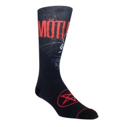 ponožky Mötley Crüe - DYE SUB CREW - BLACK - PERRI´S SOCKS - MCA303-001