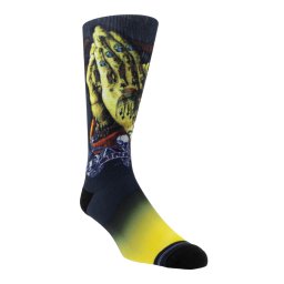 ponožky PERRI´S SOCKS - ALCHEMY - DYE SUBLIMATION CREW - BLACK - ALA304-001