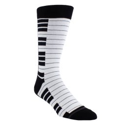 ponožky PERRI´S SOCKS - KEYBOARD CREW - BLACK - PSB305-001