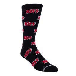 ponožky KISS - HOLIDAY GIFT BOX CREW - BLACK - PERRI´S SOCKS - KSA303-001