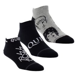 ponožky (set 3 párů) QUEEN - WE WILL ROCK YOU MULTI - PERRI´S SOCKS - QUC470-076