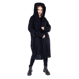 svetr unisex (cardigan) HEARTLESS - AXEL - BLACK - POI1367