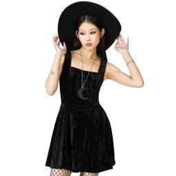 šaty dámské KILLSTAR - Evetta - Black - KSRA010287