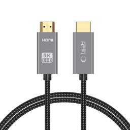 Kabel Tech-Protect UltraBoost YJ-050 HDMI 2.1 8K 60Hz / 4K 120Hz černý