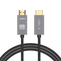 Kabel Tech-Protect UltraBoost YJ-051 HDMI 2.1 8K 60Hz / 4K 120Hz 2m černý