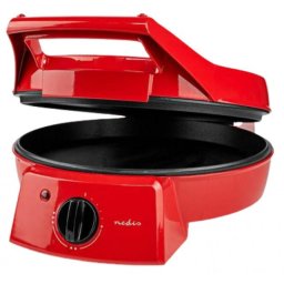 Multifunkční pec na pizzu s grilem Nedis FCPM100FRD, Ø 30 cm