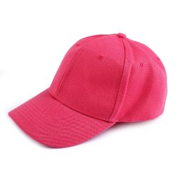 Kšiltovka unisex vhodná k dozdobení, barva 2 pink