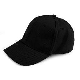 Kšiltovka unisex vhodná k dozdobení, barva 3 černá