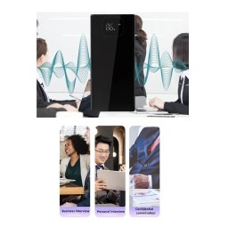 Přenosný blokátor nahrávání hlasu 6000 mAh - audio zvuková rušička + dálkové ovládání
