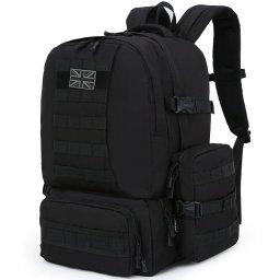 KOMBAT batoh Expedition MOLLE 50 litrů ČERNÝ