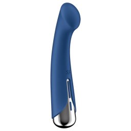 Satisfyer Spinning G-Spot 1 - rotan vibrtor na bod G - modr
