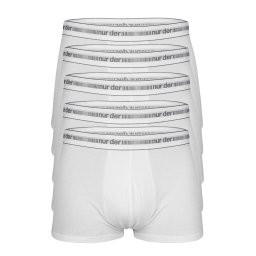 Nur Der Classa bavlněné boxerky - 5 ks bílá M