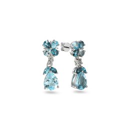 Exkluzivní topásové náušnice 5,82 ct Frost IZBR1246N