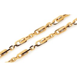 Zlatý unisex řetízek 5,5mm Lauren IZ30439R