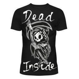 tričko dámské CUPCAKE CULT - DEAD INSIDE REAPER - BLACK - POI1067