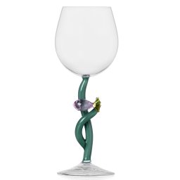 Ichendorf Milano designové sklenice na bílé víno Marine Garden Stemmed Glass Pink Fish