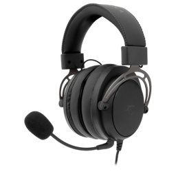 White Shark herní sluchátka s mikrofónem GORILLA, PC, PS4/PS5, Xbox, MAC, černé/šedé