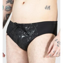 plavky pánské KILLSTAR - Prince Of Beasts - Black - KSRA010660