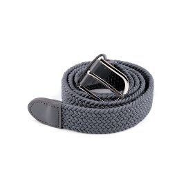 Pásek pružný šíře 3,2 cm unisex, barva 5 šedá