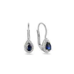Safírové náušnice 0,56 ct Alisson IZBR100AN