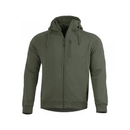 Mikina LEONIDAS 2.0 CAMO GREEN vel. L