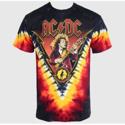 tričko pánské AC/DC - Angus Lightening - LIQUID BLUE - 11849