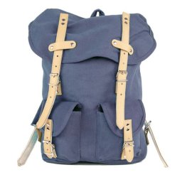 ESSL - original batoh HIKING 15l s koženými prvky MODRÝ