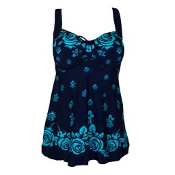 Samoa Blue tankini tílko S938 modrá XL