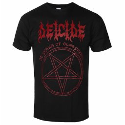 tričko pánské DEICIDE - 30 YEARS OF BLASPHEMY - BLACK - PLASTIC HEAD - PH12692