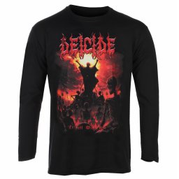tričko pánské s dlouhým rukávem DEICIDE - TO HELL WITH GOD - BLACK - PLASTIC HEAD - PH12687LS