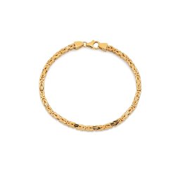 Elegantní zlatý náramek Královský vzor 3,5 mm IZ18066N