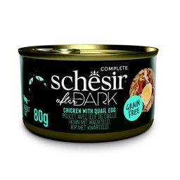 Schesir Cat After Dark Wholefood 80g kuře s vejcem