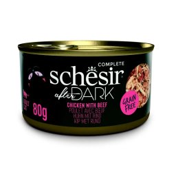 Schesir Cat After Dark Wholefood 80g kuře s hovězím