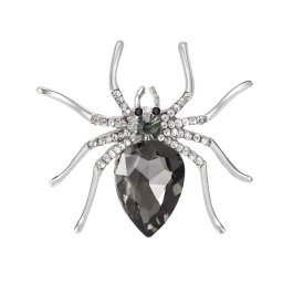 Gaira® Brož Pavouk 312934 Silver, Barva šedá