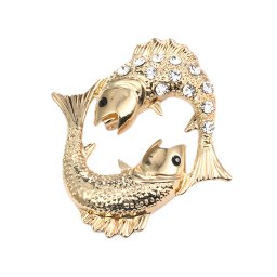 Gaira® Brož Zodiac 340023, Znamení zvěrokruhu Ryby