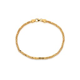 Jedinečný zlatý náramek Královský vzor 2,5 mm IZ18503N
