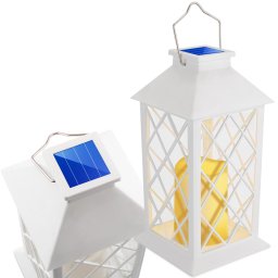 Svítidlo solární zahradní LED Stojící LIRIO 2 IP44 Závěsná Latarenka LUMILED LUMSOL1050A